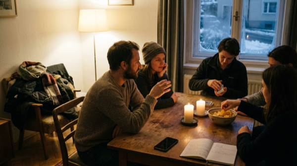 Echte Verbindung - Menschen treffen sich